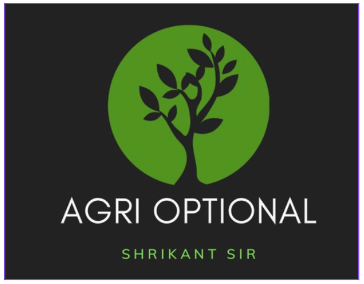 Agriculture Optional — AgriOptional.in