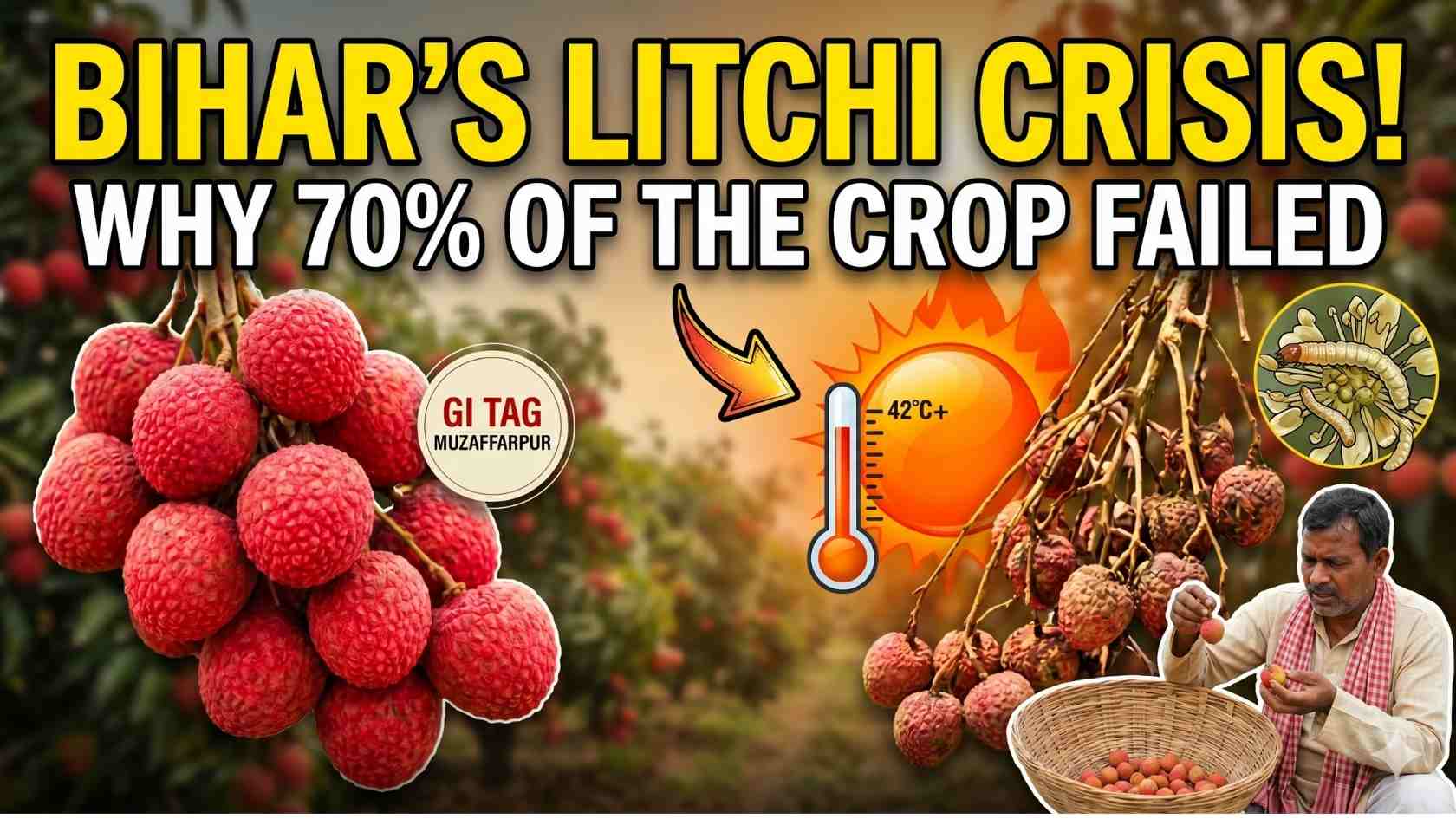 Why Bihar's Litchi Orchards facing Issues