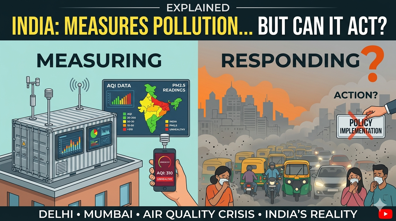 India can measure its polluted air — but can it respond to it?