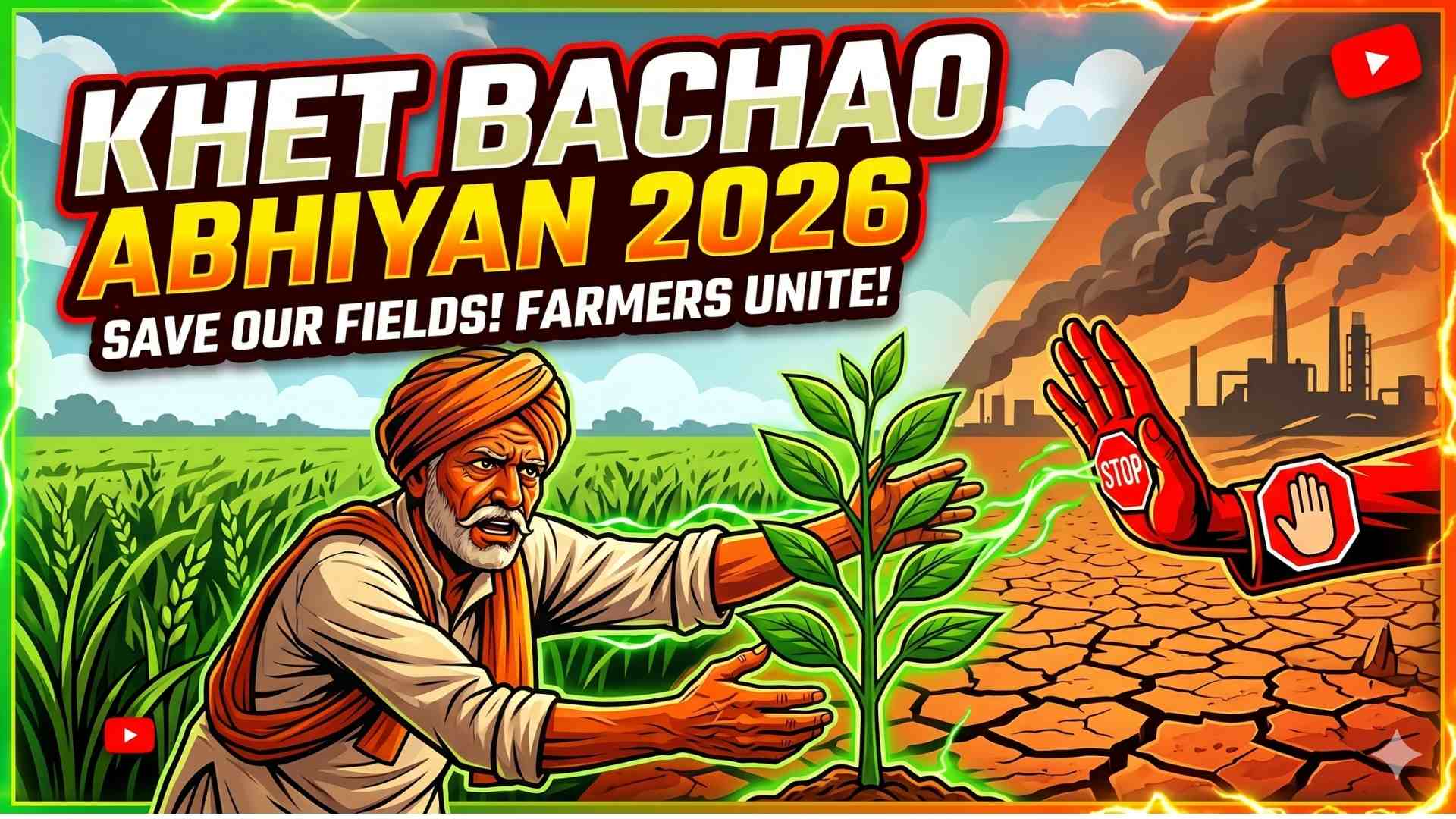 News Brief: India launches 'Khet Bachao Abhiyan' to protect soil health